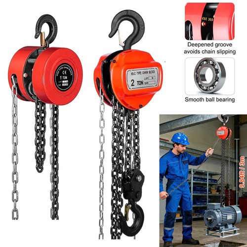 Chain hoist block - and, tackle