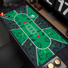 Texas Poker Mat Thick Rubber