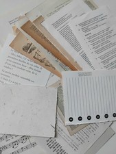 Vintage Book Pages Junk