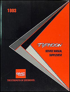 1993 gmc typhoon - 1993, manual