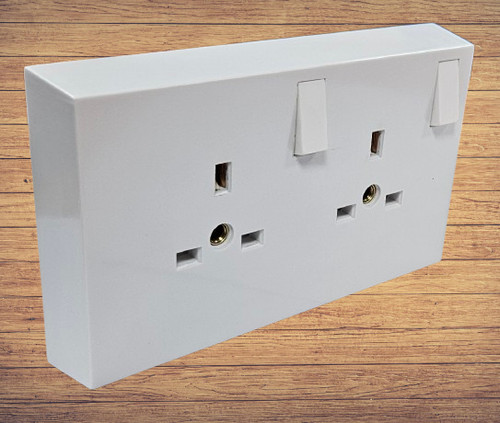 Single double socket - double,