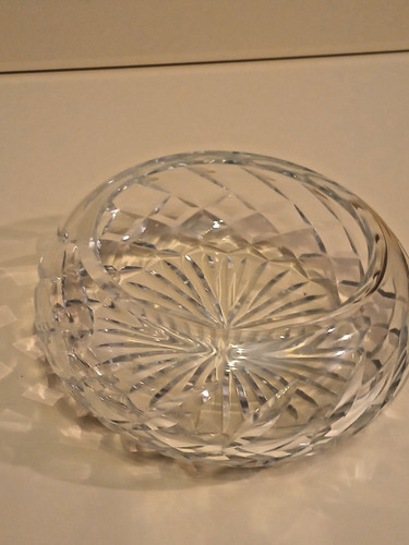 Lead crystal cut - lead, bowl