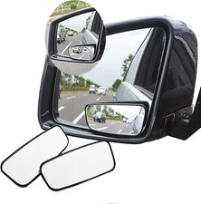 Aelmiyw 360° Blind Spot Mirrors for Cars Trucks SUV, Wide Angle HD, 50mm, Black