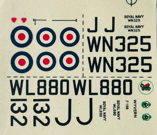 Frog decals westland wyvern - :,