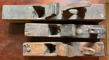 3 Vintage Antique Wooden Wood