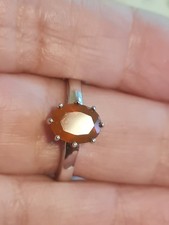 silver opal ring beautiful