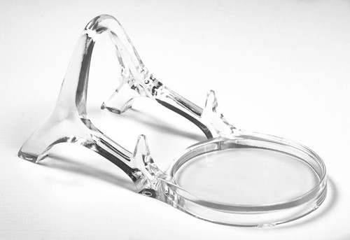 Cup saucer clear - saucer, fixed