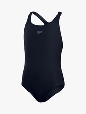 Speedo ECO Endurance+ Medalist Teen Swimsuit | Navy | Size 34" (15-16 Years)