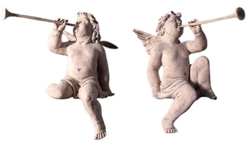 43cm set herald cherubs - herald,