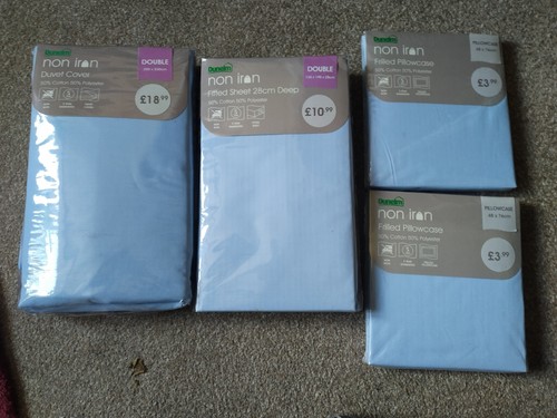 Four piece bedding set double - ,