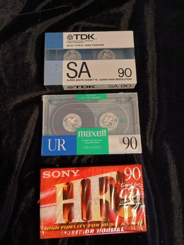 Sealed tapes audio 90 - sealed,