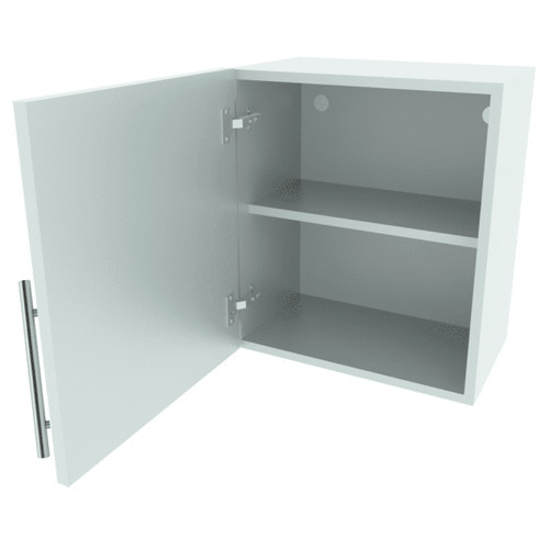 500mm single wall unit - unit, white