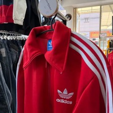 Adidas Red Three Stripes Track