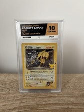 2021 CELEBRATIONS ROCKET'S ZAPDOS HOLO ACE 10 PERFECT SUBGRADES