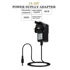 12V 1A Power AC Adapter