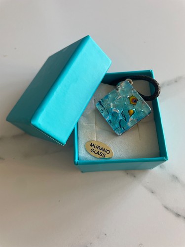 Murano glass pendant necklace
