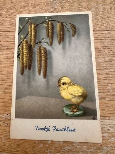 Dutch vintage happy - happy, easter