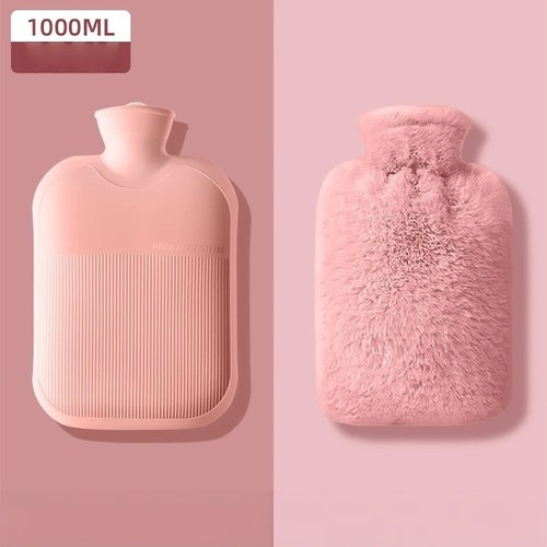Hot water bottle - hot, faux