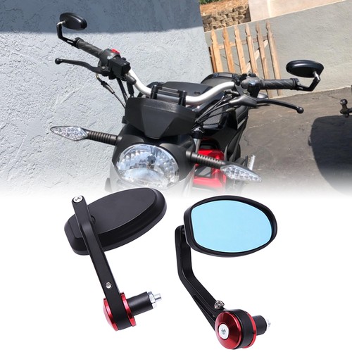 Pair bar end mirrors - 7/8",