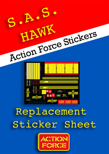 Vintage action force sas hawk - sas,