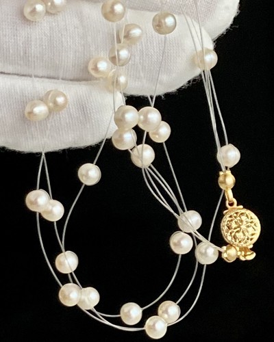 Pearl round white station - round,