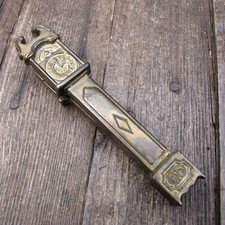 Old Brass Grandfather Clock