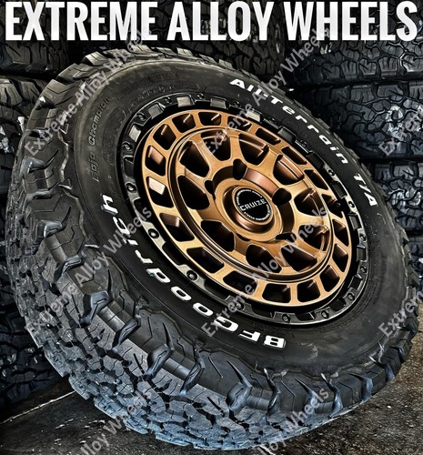 Blk bronze alloy wheels - 16",