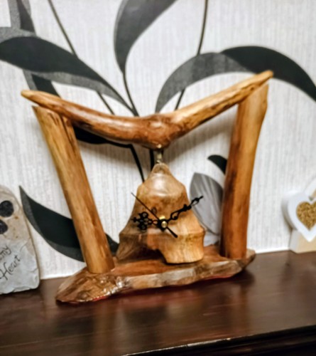 Hand made wood burl