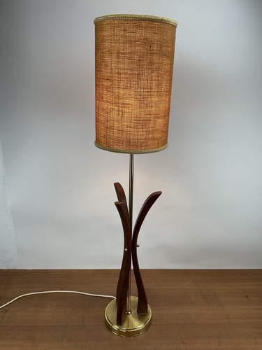 Mid century 60s teak brass - mid,