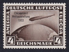 GERMANY 1933 Chicagofahrt 4m