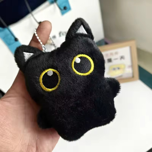 10cm cute black - cute, cat
