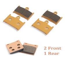 Front and Rear Brake Pads for