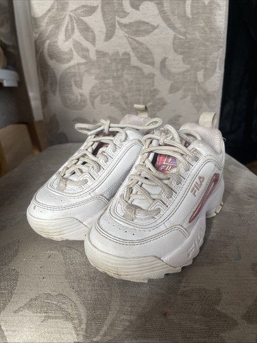 Fila kids shoes pink - kids, white