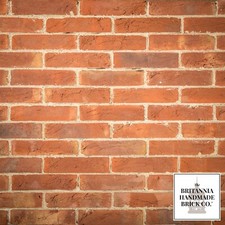 Red Brick 2" Handmade Tudor Facing Wall Brick (price per brick) Britannia Bricks