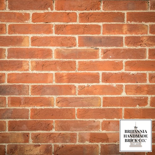 Red brick handmade tudor - red,