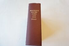 June 1940 Original Bradshaws Railway Guide Timetable Handbook  