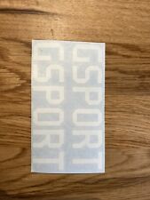 G Sport bmx rims Decal Vinyl