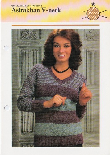 Woman knitting pattern - woman's,
