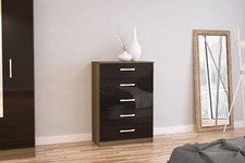 Birlea Lynx Walnut & Black