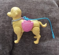 2017 Mattel BARBIE Potty Training Walking Taffy Pet Dog Pup w Leash + Collar toy