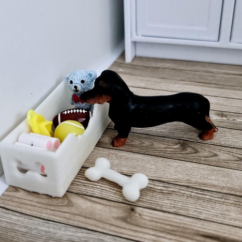 Dolls house dog - dolls, toy