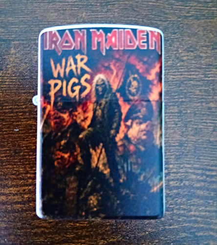 Iron maiden war pigs lighter - maiden,
