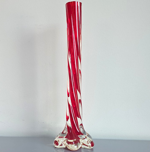 Vintage ruby red clear - ruby,