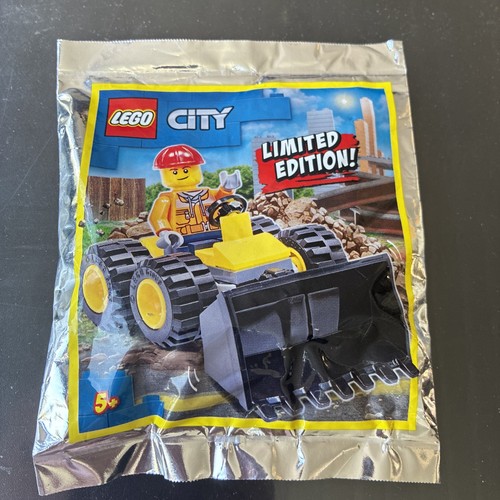 Lego city digger - lego, foil