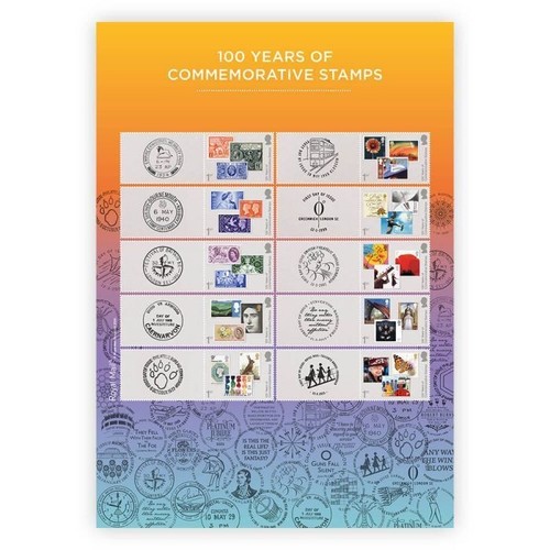 Royal mail 100 years - 100, of