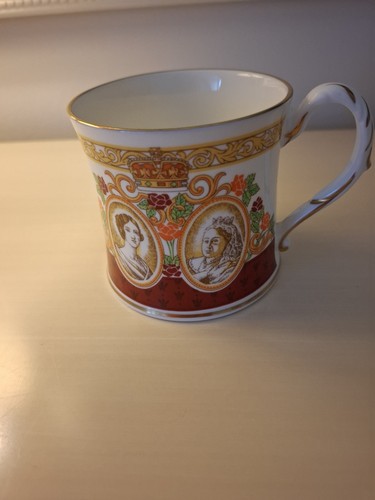 Coalport china mug - ltd, ed