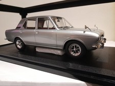 Metallic Silver Ford Cortina
