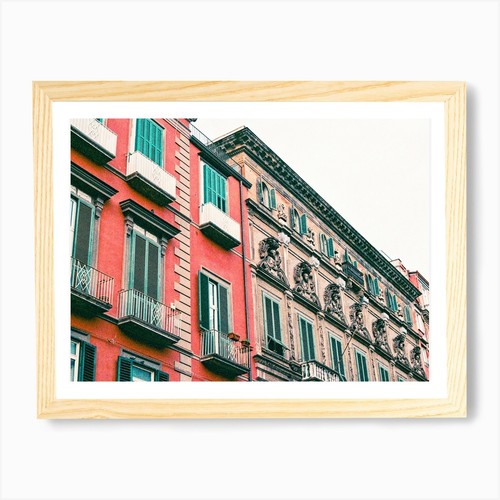 Colorful buildings italy - in,