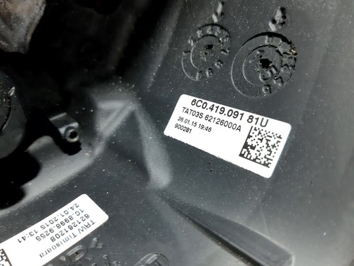 6c0419091 steering wheel - 6c0419091,
