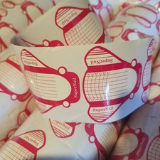 Nail Art Form Stickers Self adhesive Extension UV Builder Tips Gel Forms 1-1000